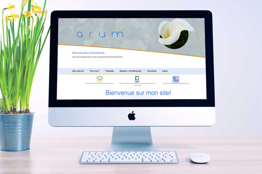 Website Arum Psychologie