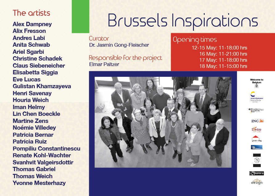 Flyer for the Brucoda's exhibition (back) Flyer for the Brucoda's exhibition (back)