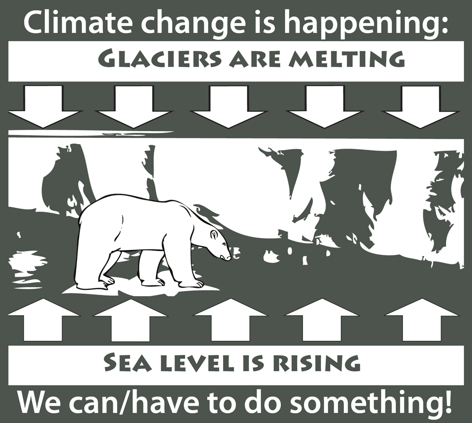 Infograph on global warming Infograph on global warming