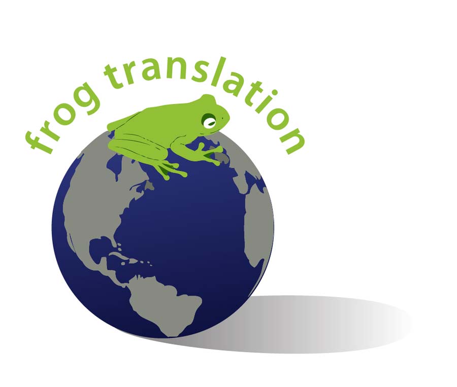 Logo Frog Translation Logo Frog Translation