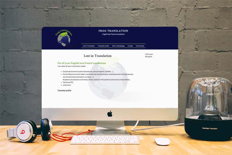 Frog Translation website on mac Frog Translation website on mac