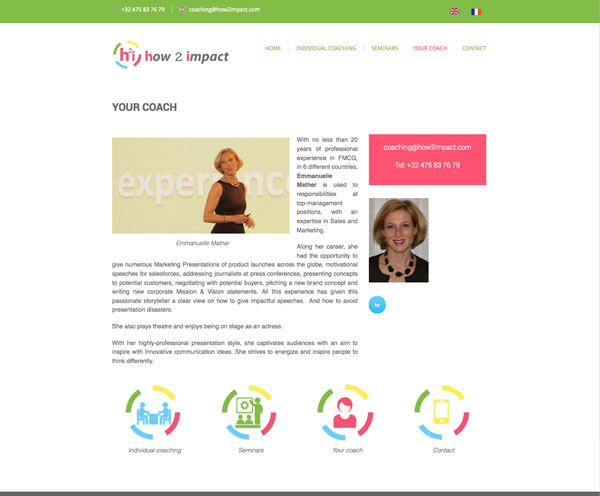Website of How2impact Website of How2impact